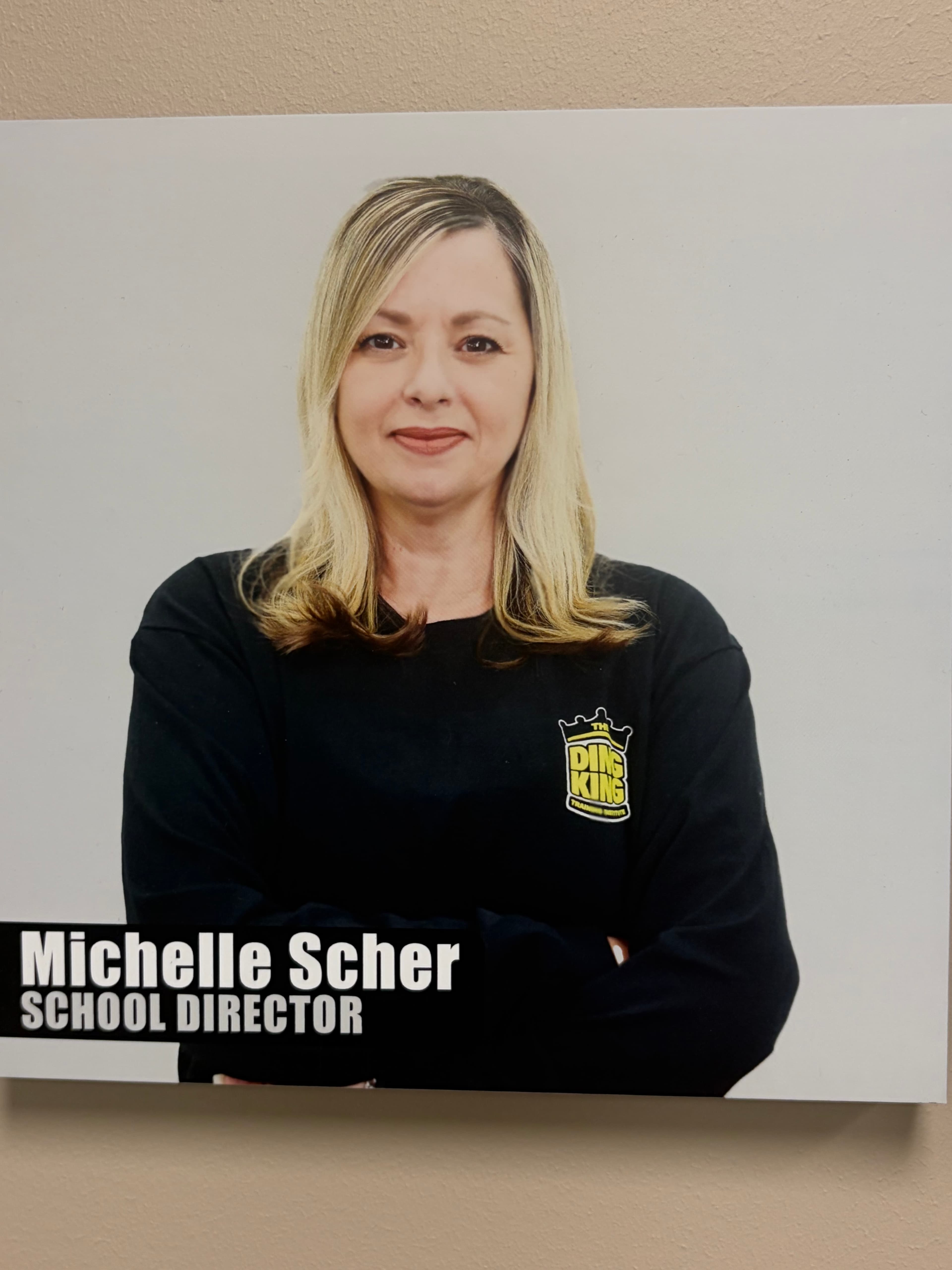 Michelle Scher, School Director at the training school